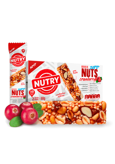 Barra de Nuts e Nutry individual  30grs